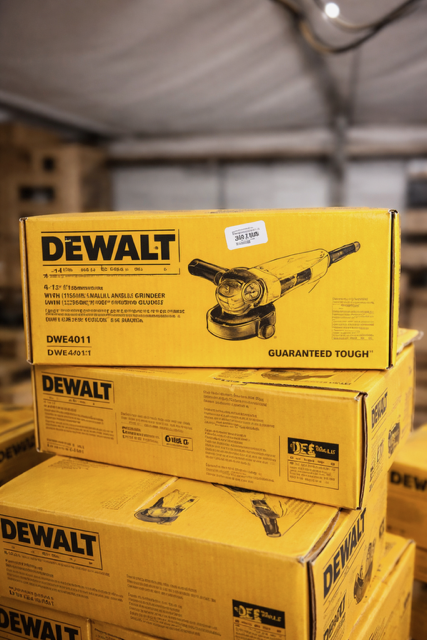 DEWALT DWE4011 4-1/2” Angle Grinder w/ One-Touch Guard – New (Box Wear)