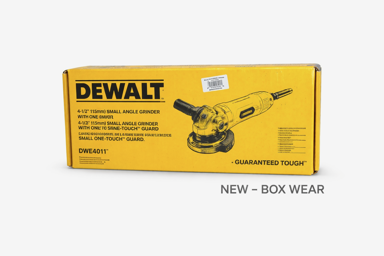 DEWALT DWE4011 4-1/2” Angle Grinder w/ One-Touch Guard – New (Box Wear) image 2
